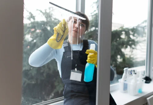 Nettoyage de vitres intérieures et extérieures à Ruelisheim
